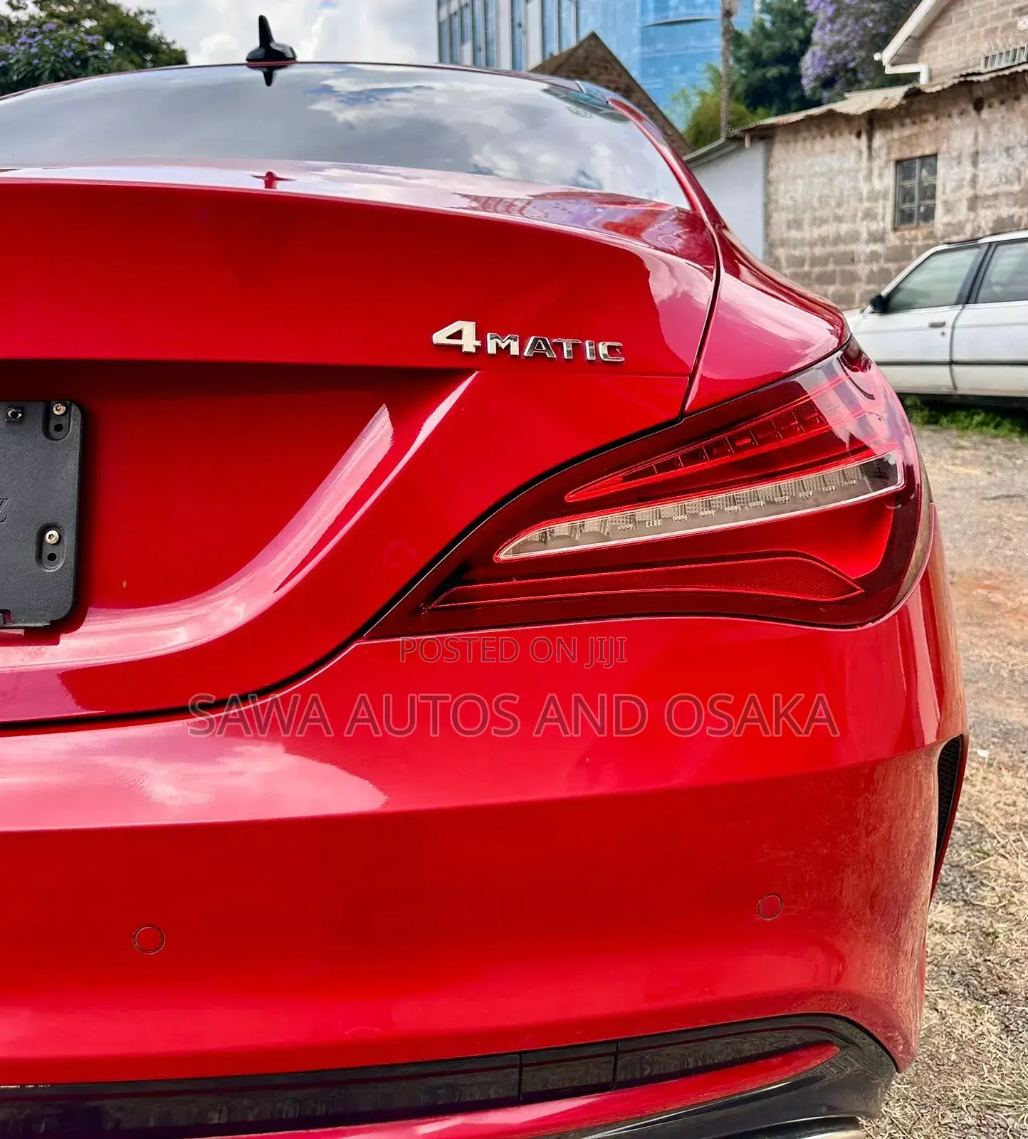 Mercedes-Benz CLA-Class 2017 Red