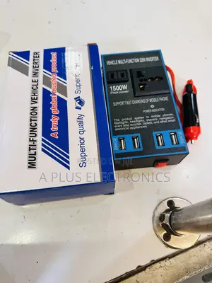1500w Heavy-Duty Car Power Inverter – Strong Reliable