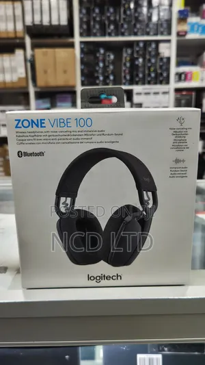 Logitech Zone Vibe 100 Wireless Headset (Graphite)