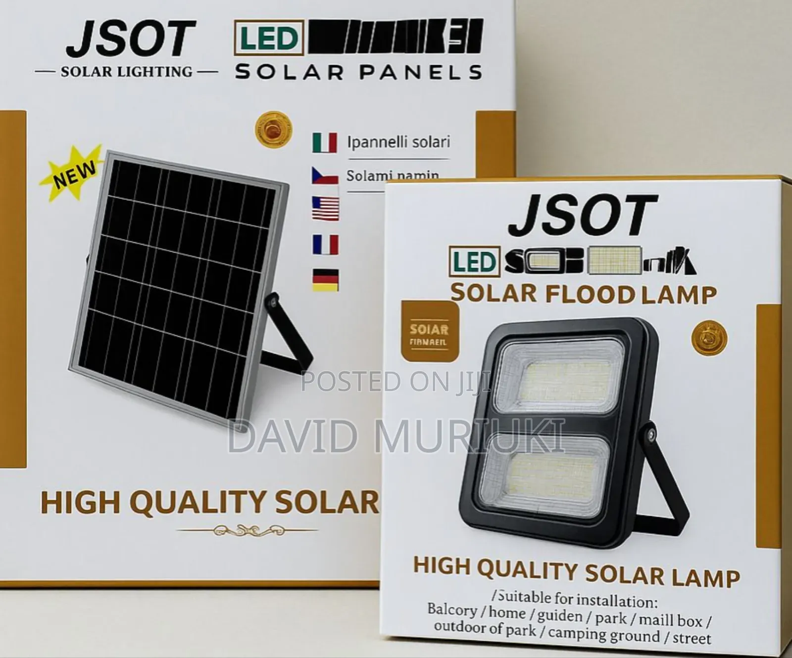 Jsot Led Solar Floodlight200wats