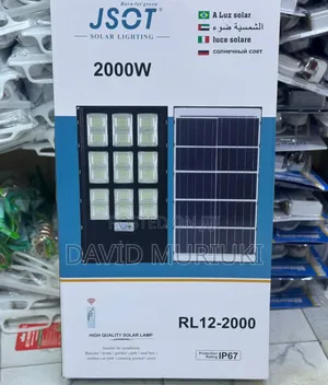 Jsot Solar Street Light (Rl) Model200wats Hp