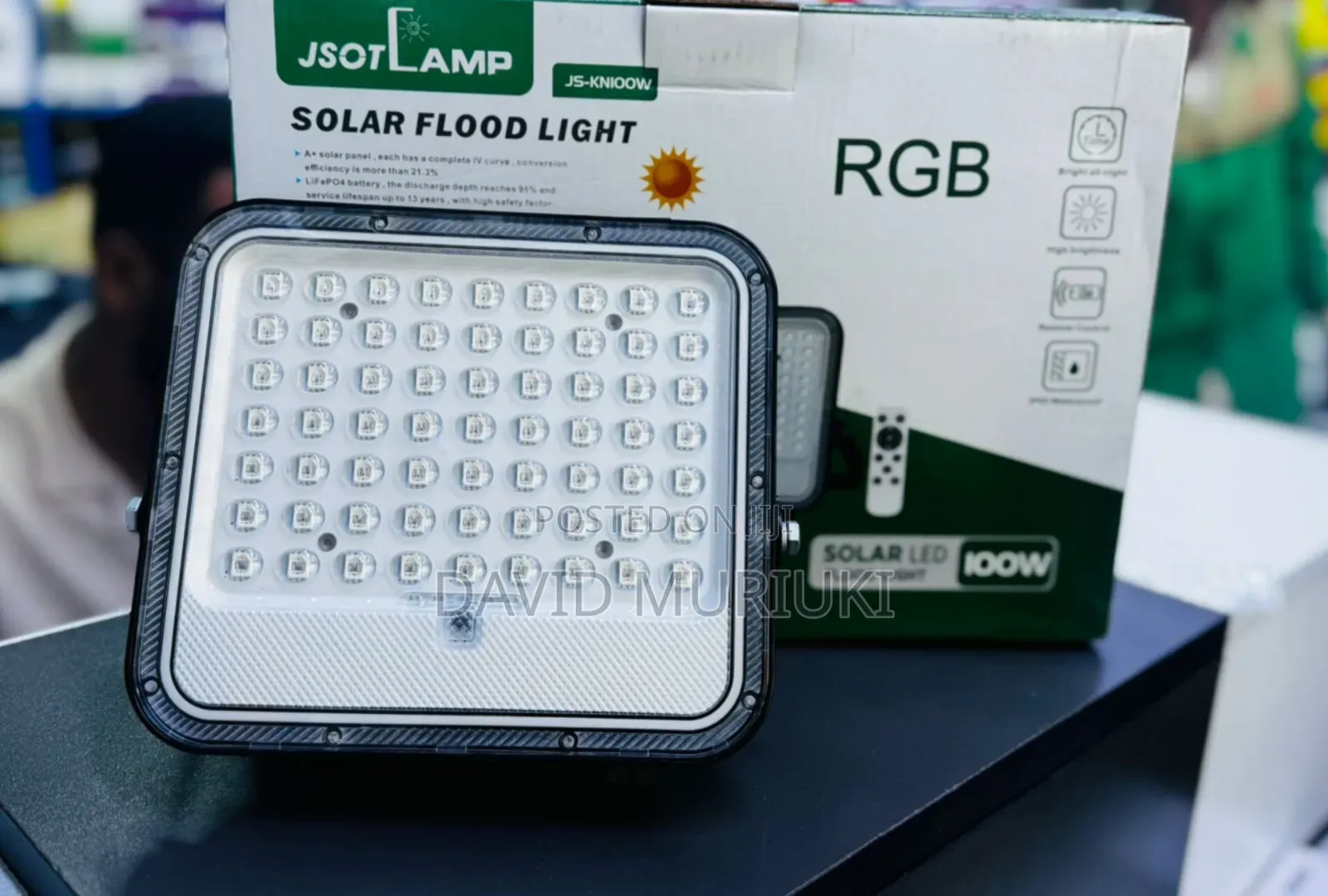 Jsot Electric Floodlight RGB Model50wats