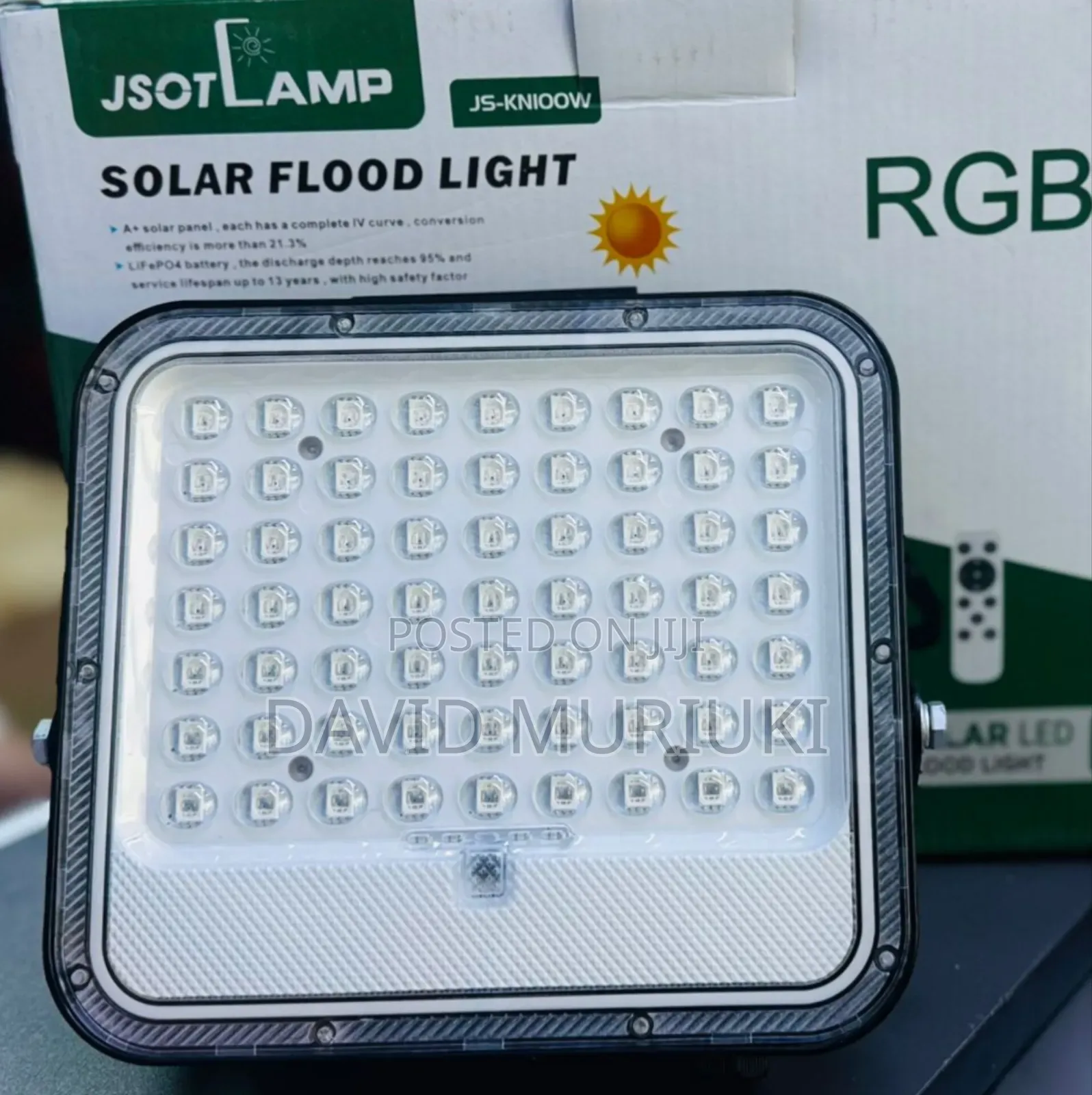 Jsot Electric Floodlight RGB Model50wats Higher Performance