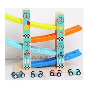 Glider Rail Wooden Toy Set