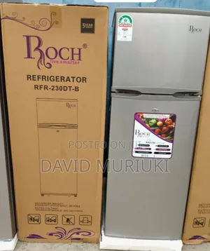 Roch 181litres RFR-230dt-B Double Door Ref