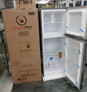 138litres Smartpro SFR-175dt-I Double Door Fridge