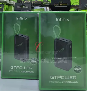 Infinix Gtpower 55wxp20gt 20000mah Flash Charge Laptop Power Bank