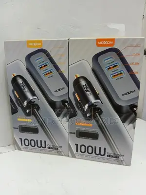Moxom 100w Car Charger 4 Ports Mx-Vc24 Pd