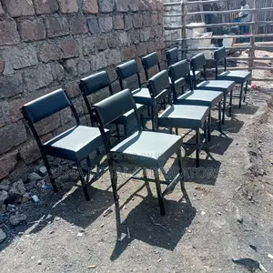 Office Chairs Feature An Additional Customised Metal Frame.