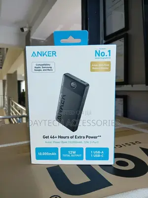 Anker 324 Powerbank With 10,000mah 12w, 2 Ports (A1237h11)