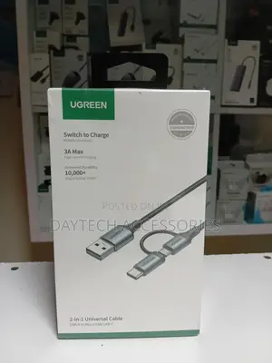 Ugreen Usb Cable 2 in 1 Multi Charging Cable