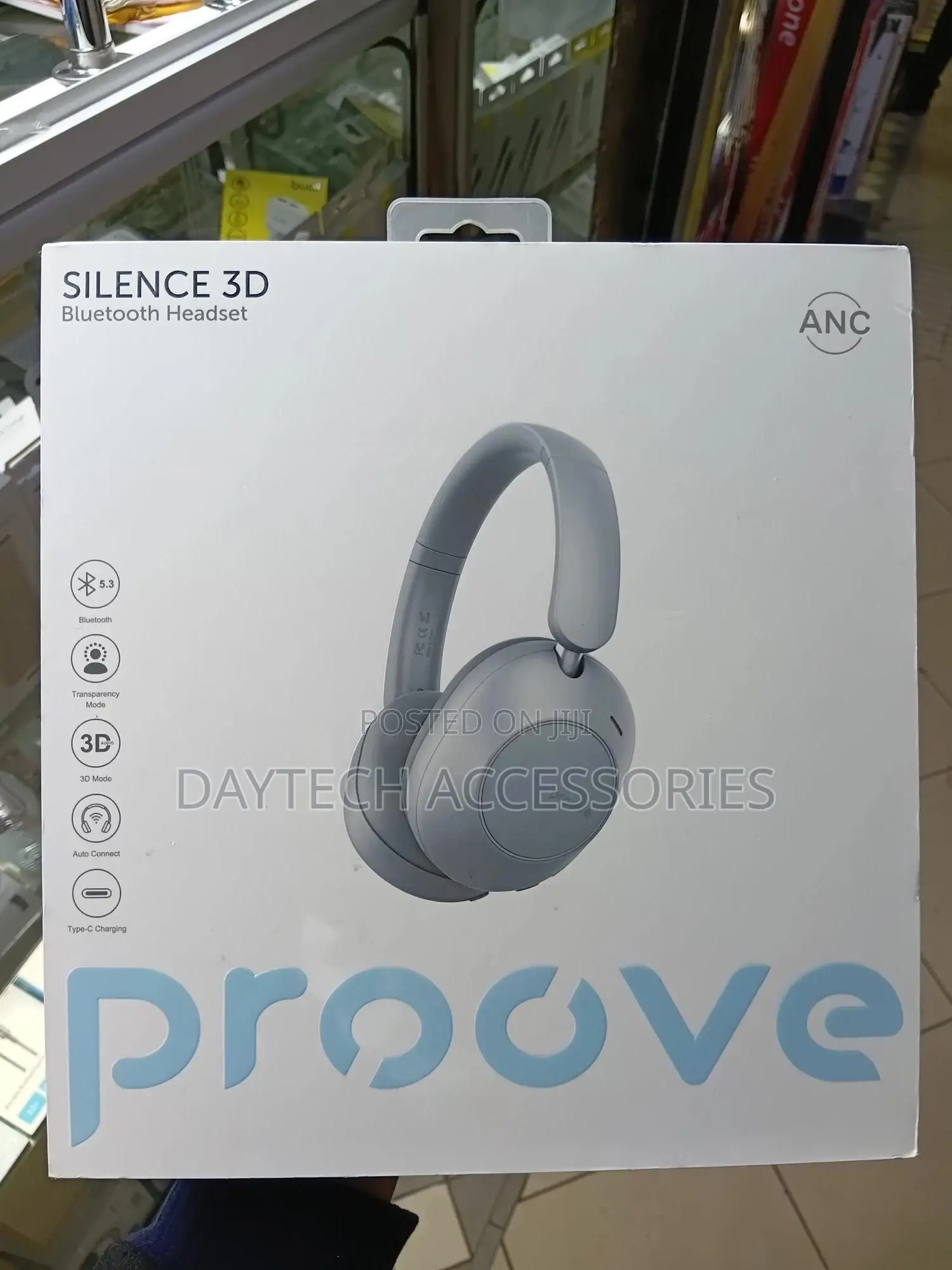 This Is a Proove Silence 3d Bluetooth Headset With Anc