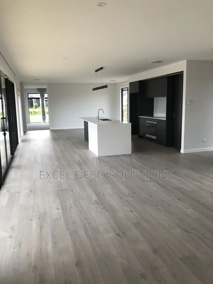 Greyish Warm Laminate Flooring