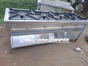 Four Burner Gas Cooker Commercial Jiko