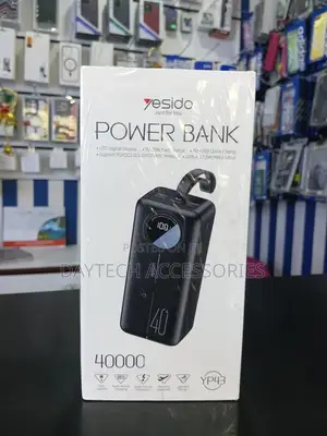 Premium Yesido Yp43 Pd Fast Charging 40,000mah Powerbank