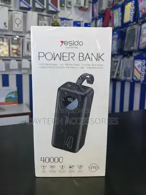 Yesido Yp43 40000mah Fast Charging High Capacity Power Bank