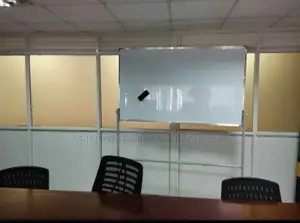 6ftx4ft Magnetic Whiteboard With Wheeled Stand for Boardrooms