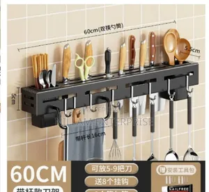 Multi-Functional Kitchen Knife Storage Rack