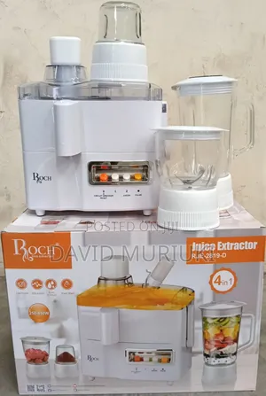 Roch 4 in 1 Juicer -Blender-Grinder and Mill Food Processor Ba