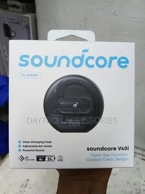 Soundcore V40i Open-Ear Headphone Al-Enhanced Clear Calls.