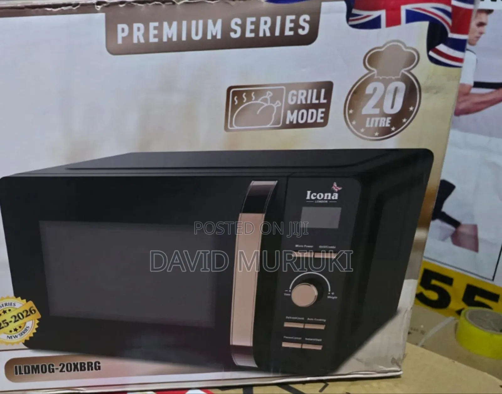 20 Litres Icona Digital Current Microwave With Grill