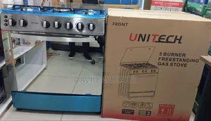 60*80 Unitech 5 Burner Freestanding Full Gas Best Cooker