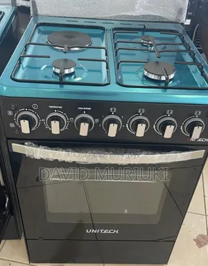60*60 Von Cooker 3 Gas + 1 Electric Current Standing Cooker
