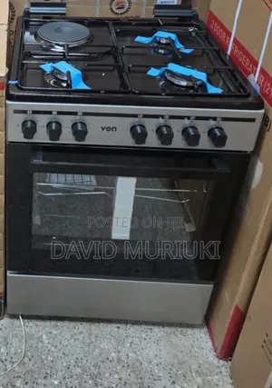 60*60 Von Cooker 3 Gas + 1 Electric Higher P Standing Cooker
