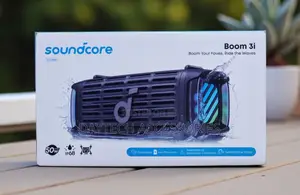 Soundcore Boom 3i by Anker Robust Outdoor Bluetooth Speaker.