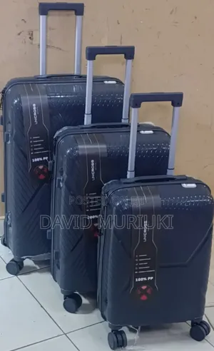 Large 3 in 1 Unbreakable Pp Suitcases