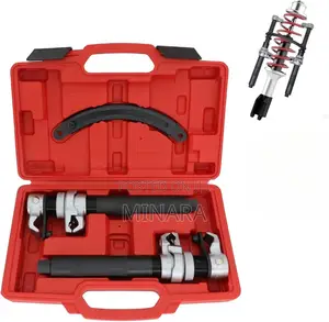 2pcs, Spring Compressor, 28cm Coil Strut Tool With Safety Bracket