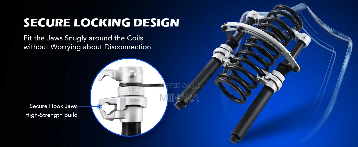 2pcs, Spring Compressor, 28cm Coil Strut Tool With Safety Bracket