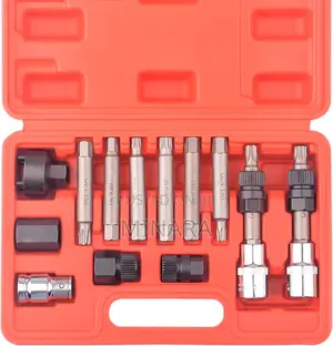13 Pcs, Alternator Freewheel Pulley Removal Installation Tool Kit