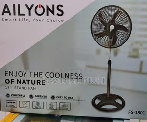 Ailyons 18 Inches Cooling Standing Fan