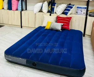 Intex Inflatable Mattress With Free Electric Pump 5*6