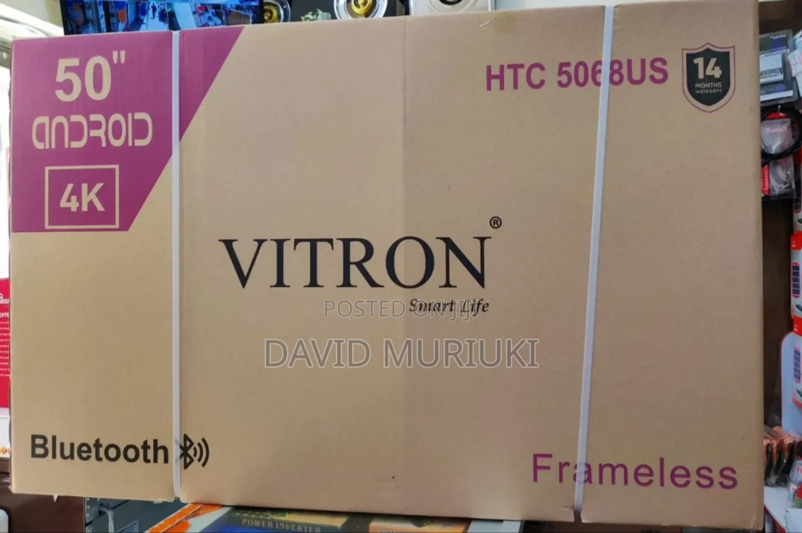 New 
Vitron 85" Smart Webos