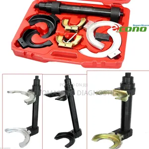 Vehicle Strut Coil Spring Compressor Extractor Removal and Fitting Kit