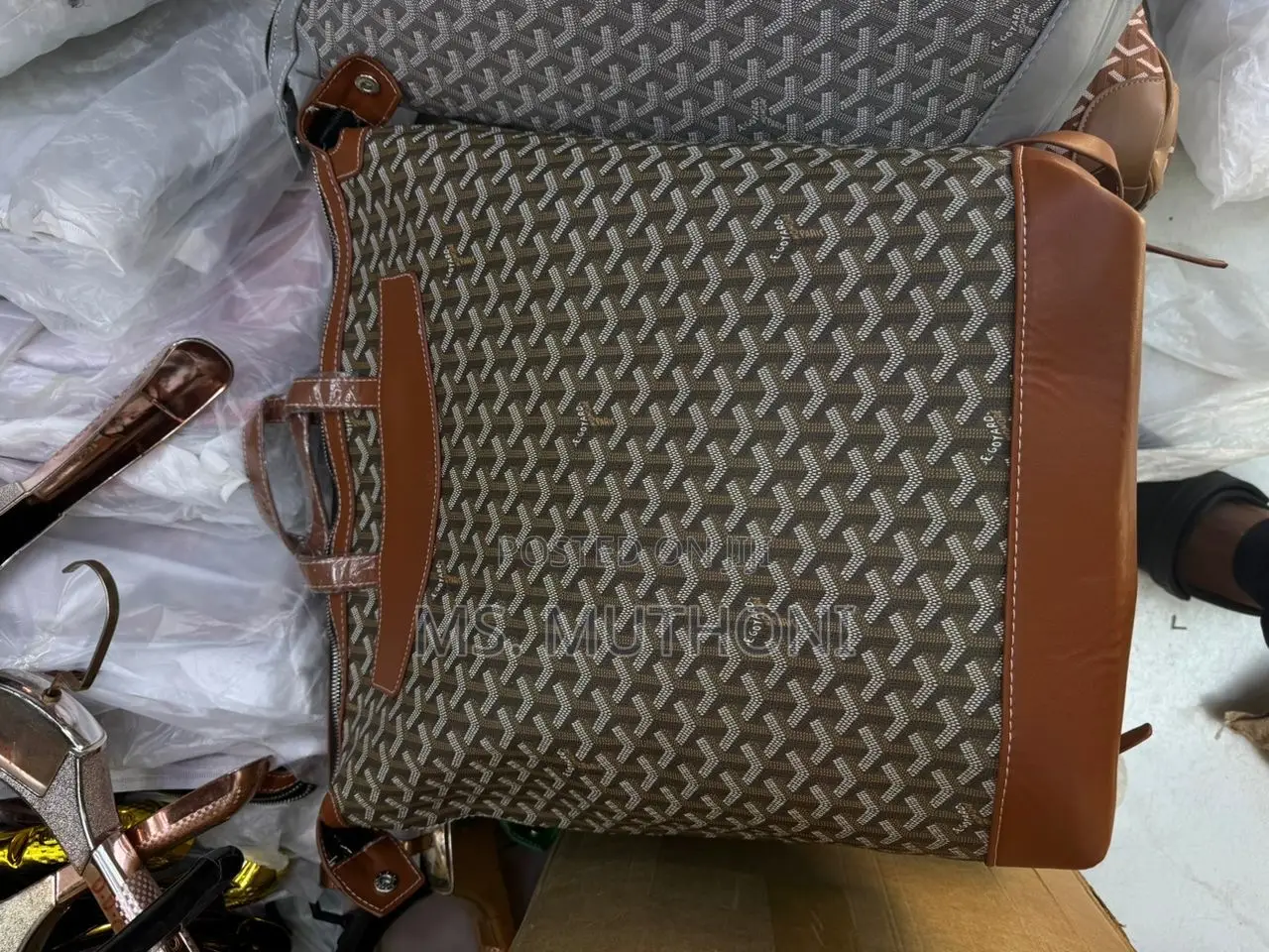 Goyard Cisalpin Backpack