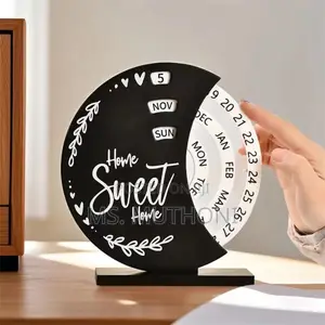 *Perpetual Wooden Block Calendar*