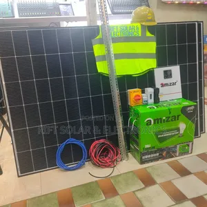 1kva Amizar Off-Grid Package - 200ah Tubular Battery - (2)575w Solar