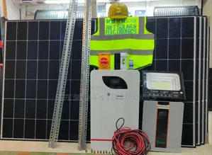 6.2kva Hybrid Inverter - 5.12kwh Lithium Battery (6)625 Solar Full Kit