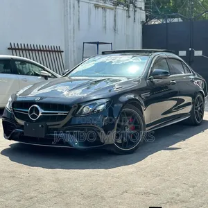 Mercedes-Benz E63 2020 Black
