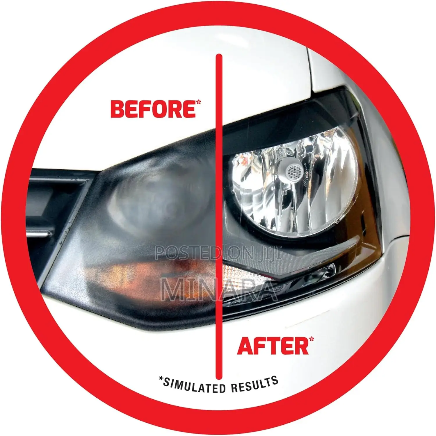 Headlight Restoration Kit, Restore Repair Yellow Faded Headlights