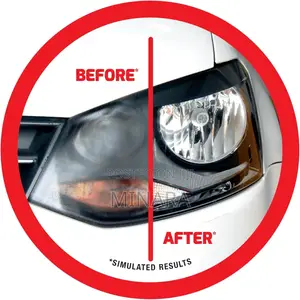 Headlight Restoration Kit, Restore Repair Yellow Faded Headlights