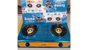 Stainless Steel. Icona 2 Burner Gas Stove Stainless Steel Cooker