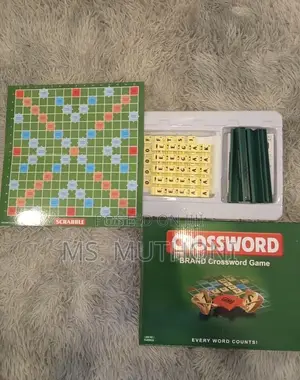 *Scrabble Crossword Game*
