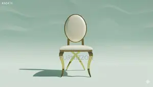 Durable Stainless Steel Dining Chair for Hotels Restaurants