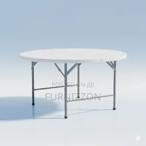 High Quality 1.2m Plastic Foldable Round Table