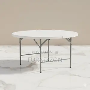 High Quality 1.5m Plastic Foldable Round Table