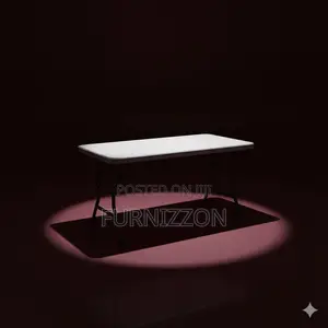 1.8m Plastic Foldable Rectangular Table – Strong Spacious